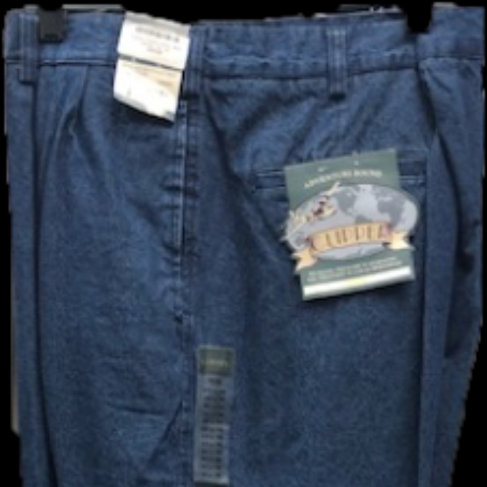 CLIPPER Pleated Denim Men's Big & Tall Jeans